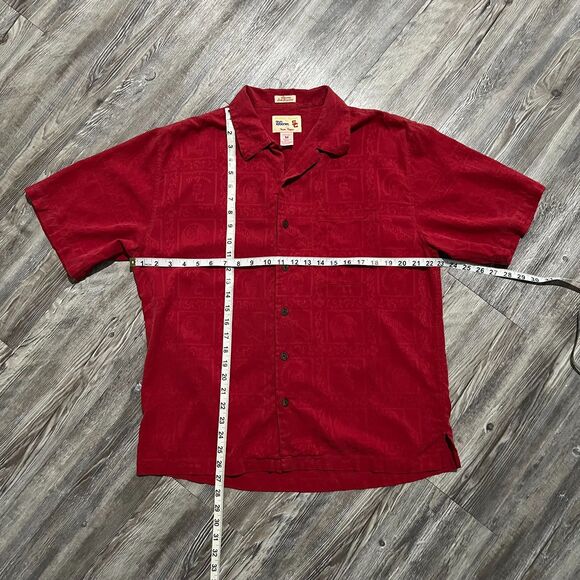 Reyn Spooner USC Silk Jacquard Shirt M - Picture 4 of 6